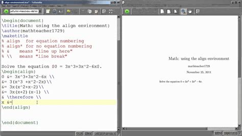Aligning several equations. . Latex qed right align